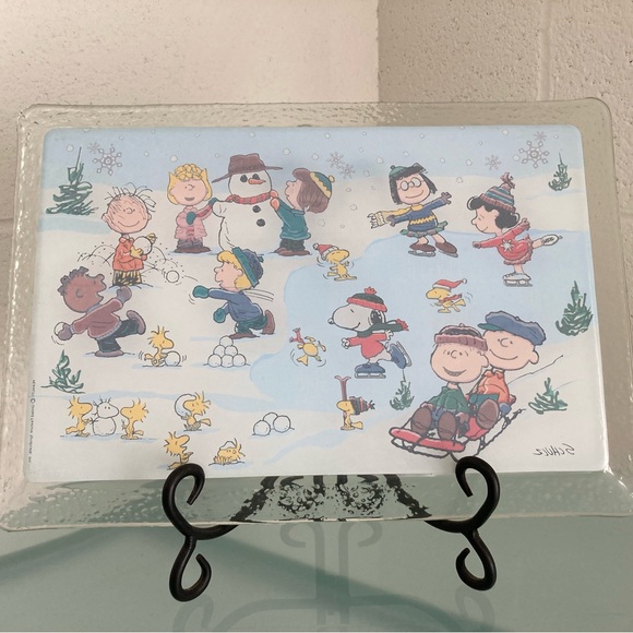 Hallmark Snoopy Peanuts Serving Platter - Picture 2 of 4